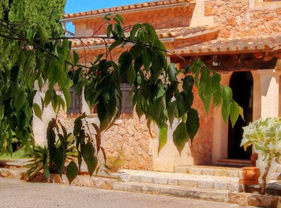 Ciclismo Y Golf Junto A La Playa Finca Son Sant Marti Gran Villa Muro Esterno foto